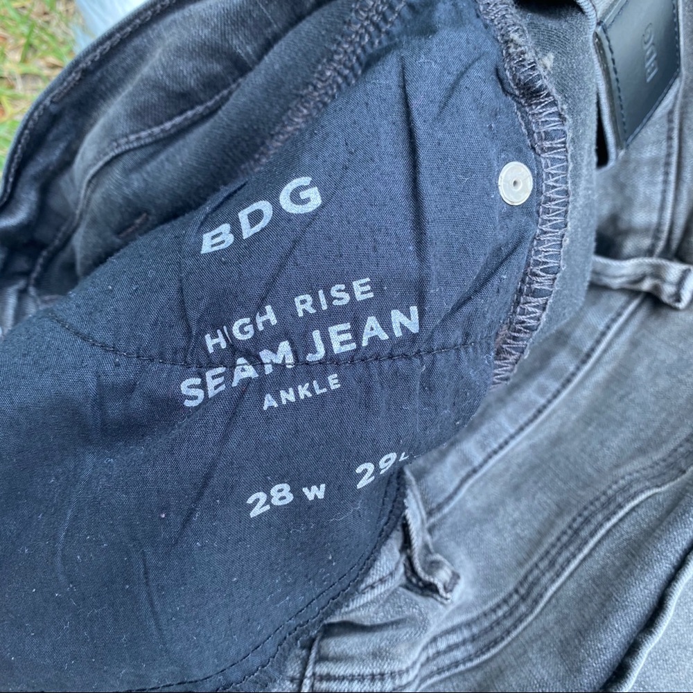BDG High Rise seam jean ankle jeans - Picture 2 of 5